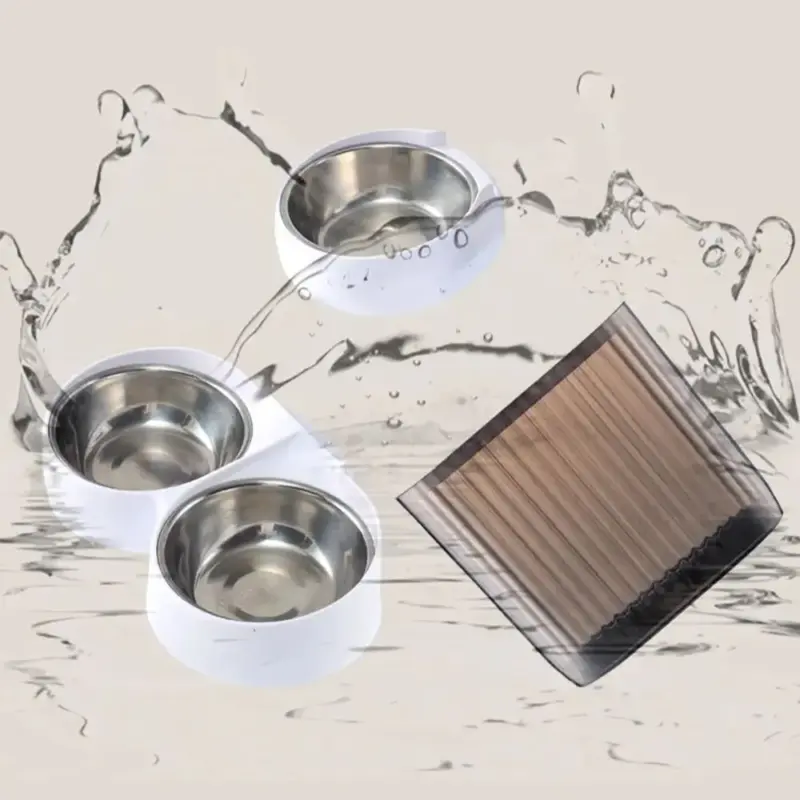 5L Double Bowls Smart Automatic Cat Feeder With Camera Cat Dry Food Video Dispenser - Image 6