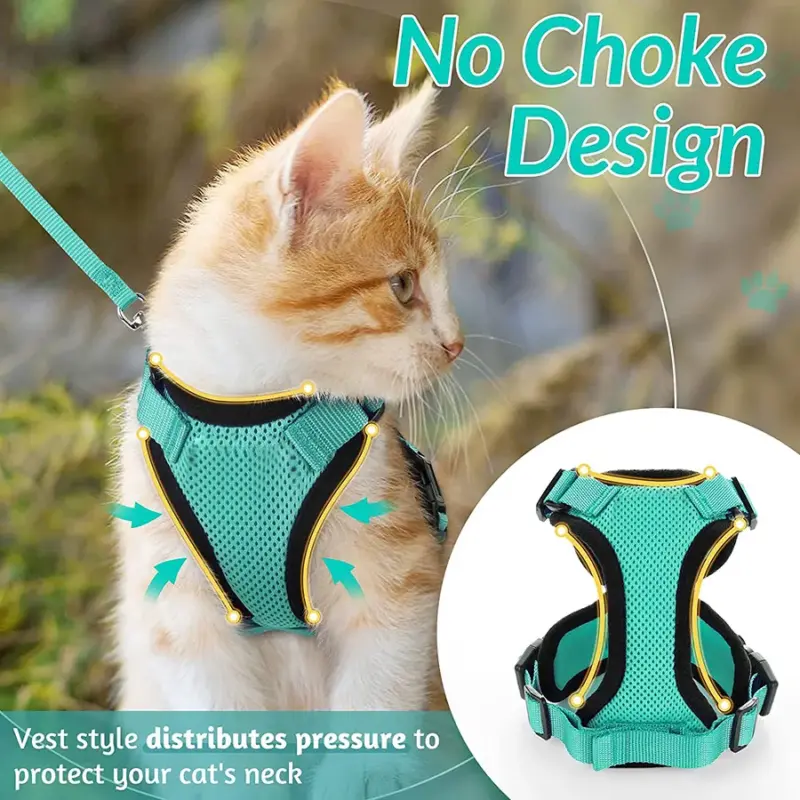 Cat Harness and Leash for Walking - Image 2