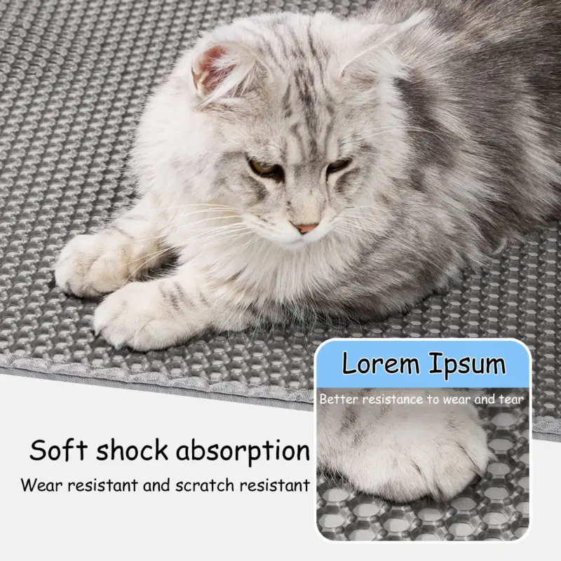 Cat Litter Mat Waterproof Double Layer - Image 4