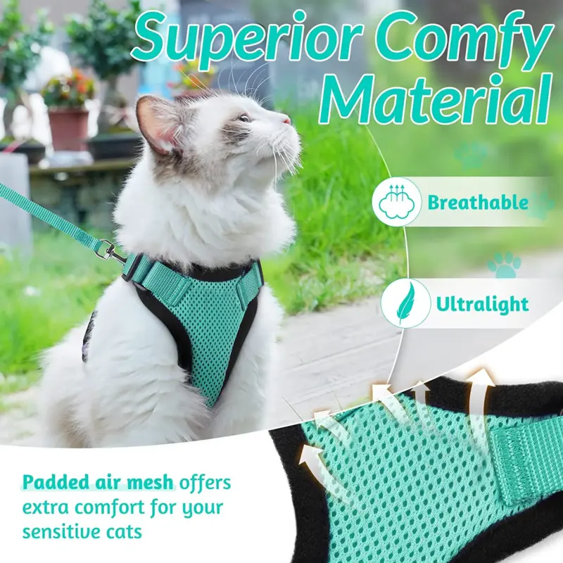 Cat Harness and Leash for Walking - Image 3
